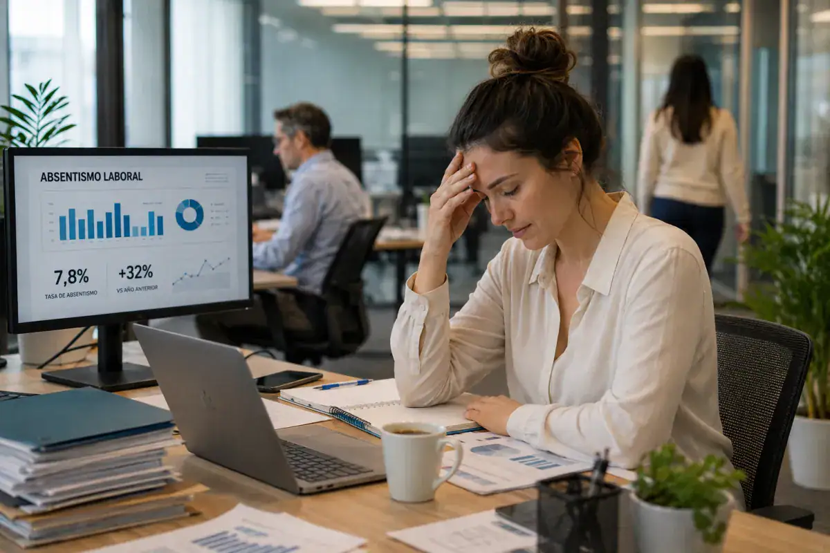 Absentismo laboral en la empresa: qué es, causas y cómo reducirlo